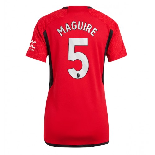 Manchester United Harry Maguire #5 Domaci Dres za Ženska 2023-24 Kratak Rukav